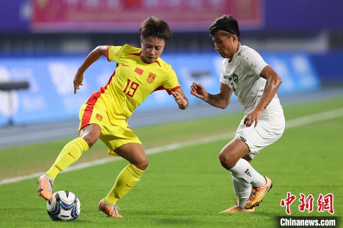 中国女足6-0大胜乌兹别克斯坦，锁定杭州亚运会