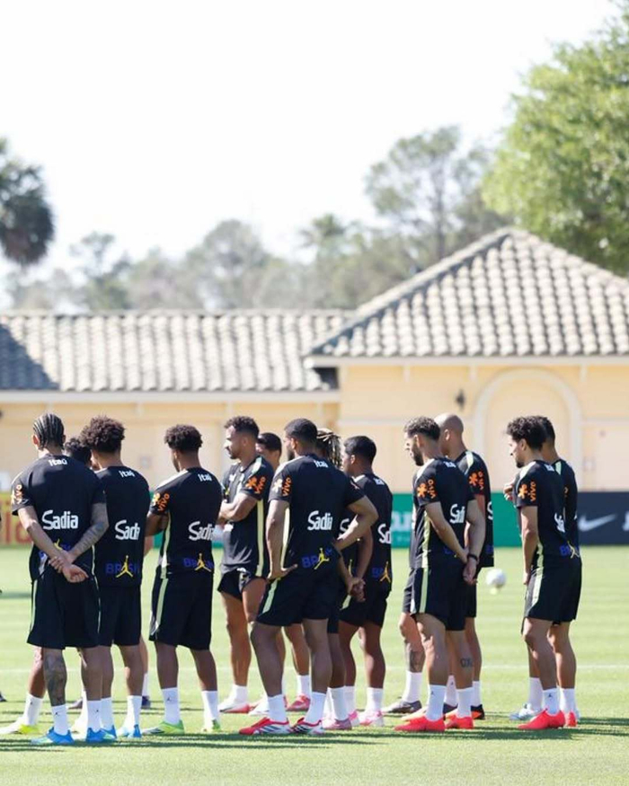 巴西国家队全力备战世界杯 克罗地亚强敌挑战引